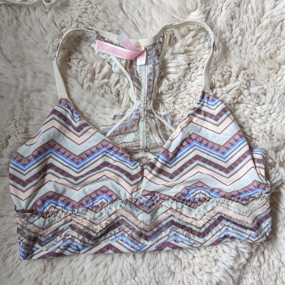 2/$25 Patterned Victoria's Secret Bralette